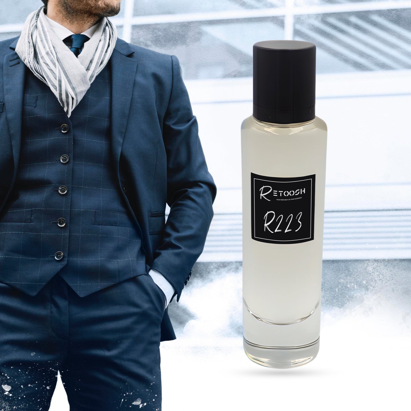 R223 | Fragrance of Noble Woods – A Captivating Blend of Cinnamon, Apple & Sandalwood for Men | 50mL - Retoosh Perfumes