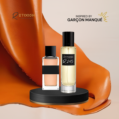 R245 – Smoky Leather Bloom | Fragrance for Women and Men | 50mL - Retoosh Perfumes