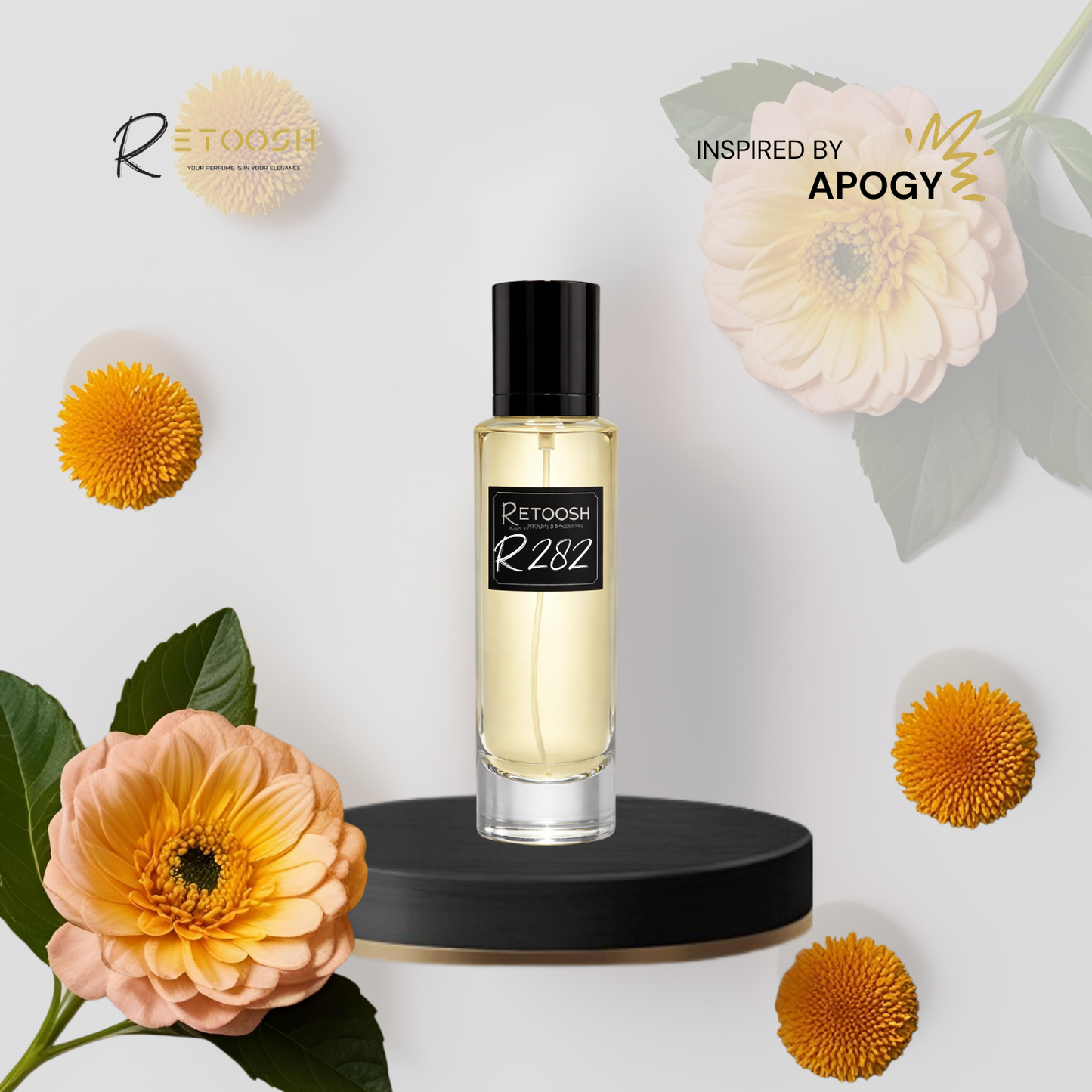 R282 Floral Symphony Fragrance – A Garden of Elegance for Women | 50mL - Retoosh Perfumes