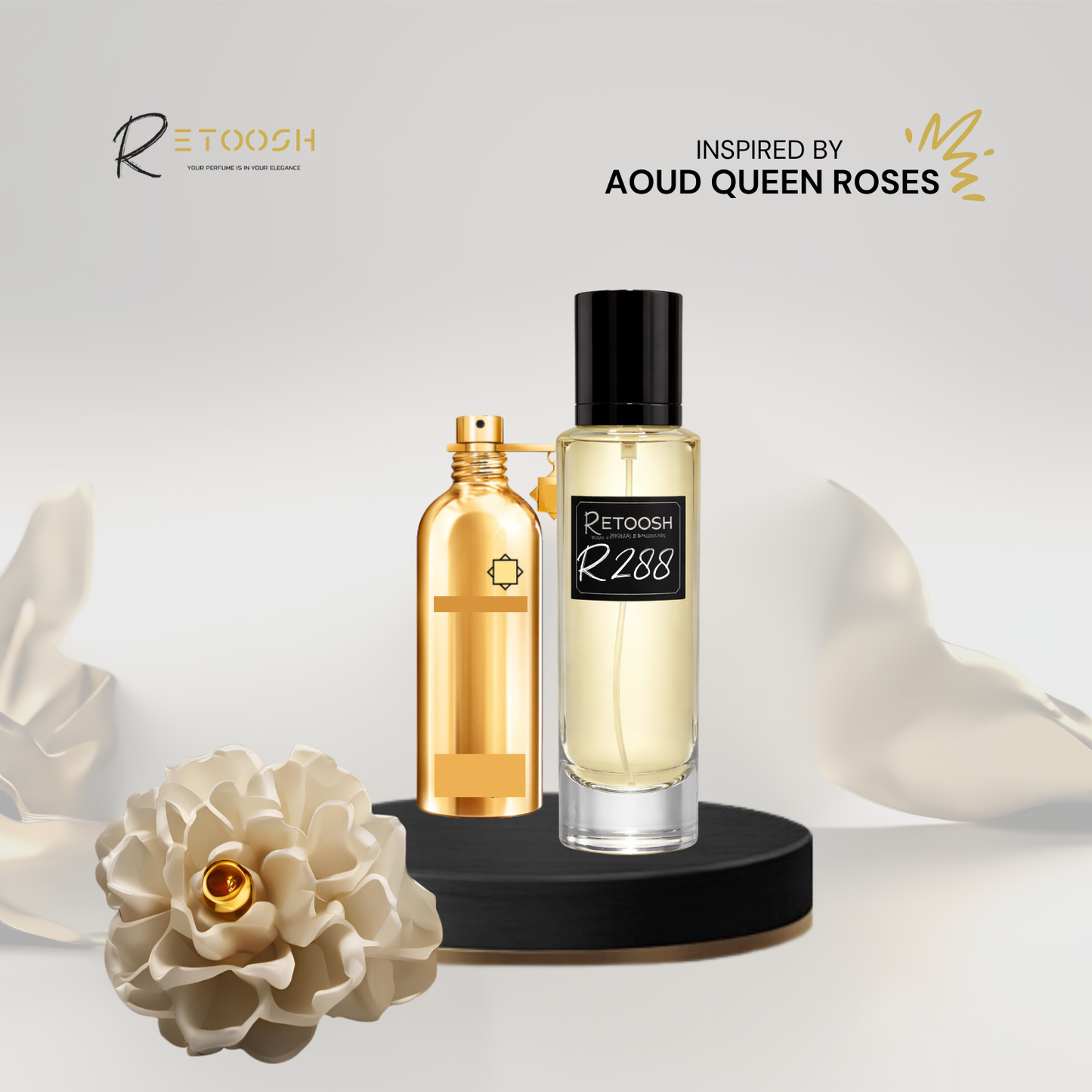 R288 Enchanted Oud Bloom | Floral Fragrance for Women and Men | 50mL - Retoosh Perfumes