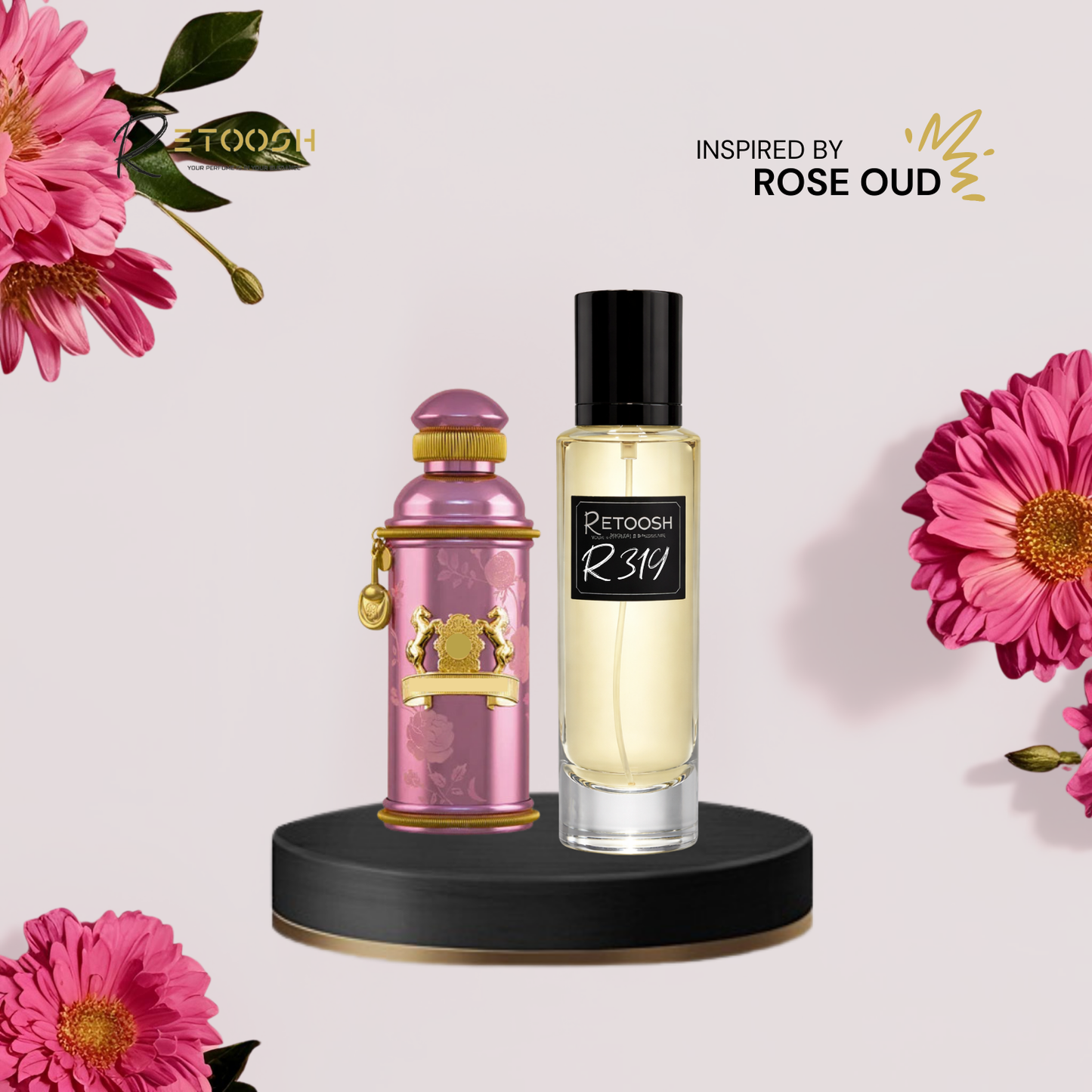 R319 Inked Rose Fragrance for Women | 50mL - Retoosh Perfumes