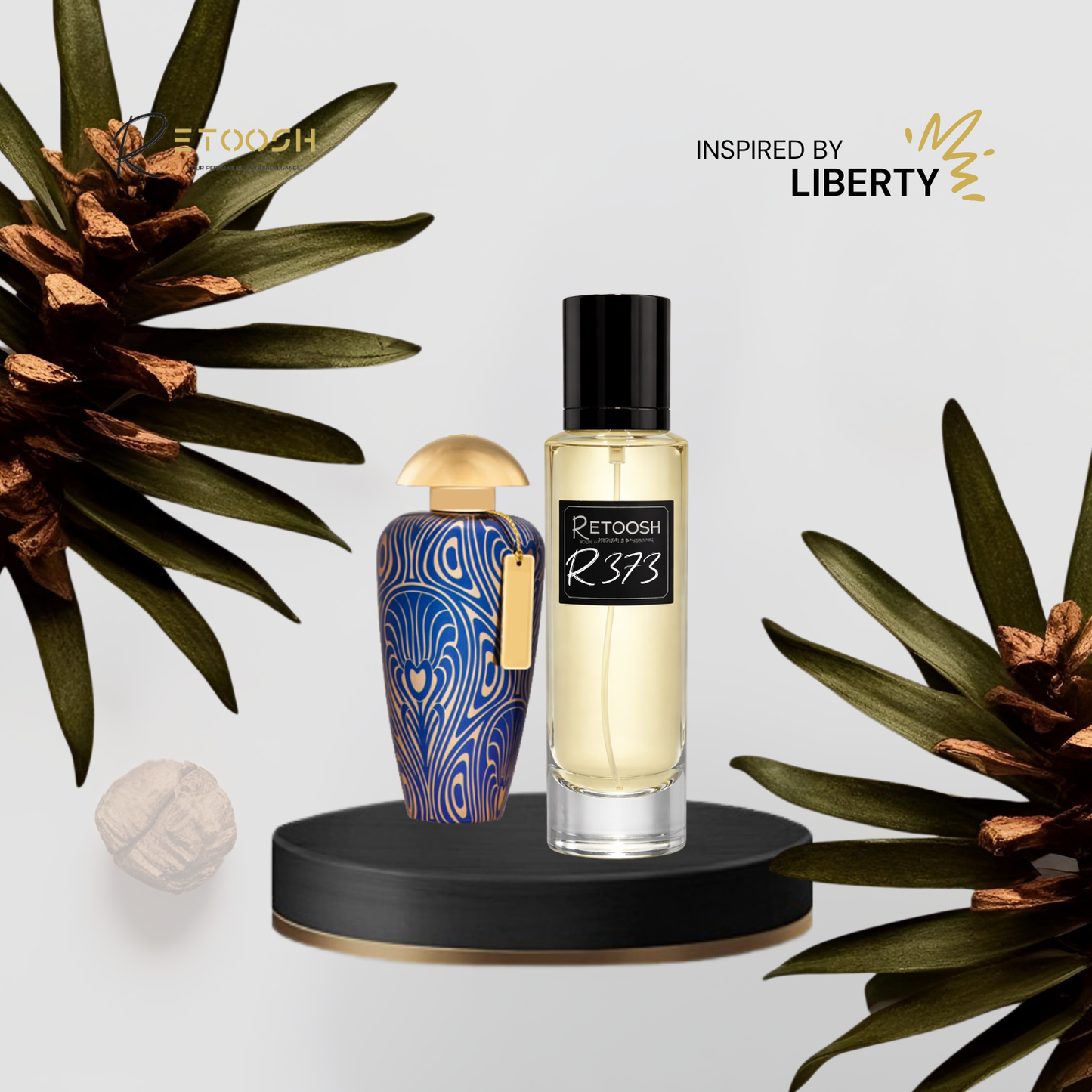R373 Velvet Ember | Woody Fragrance for Women and Men | 50mL - Retoosh Perfumes